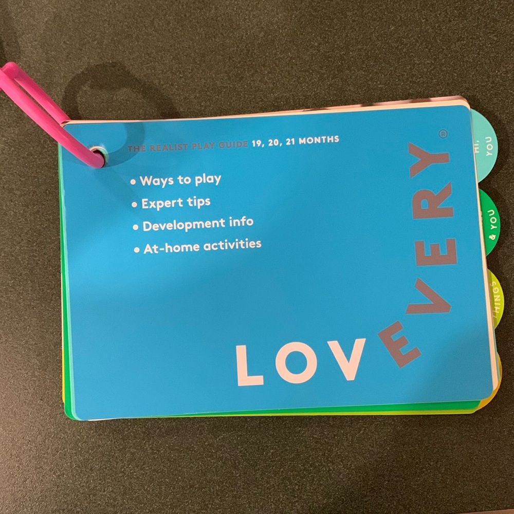 Lovevery Play Guide The Realist 19 20 21 months